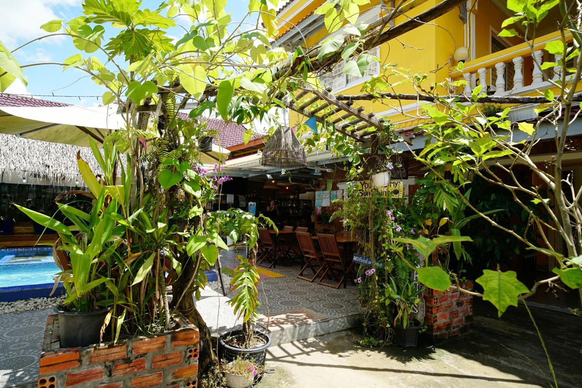 Yellow Star Hostel Kampot Kültér fotó